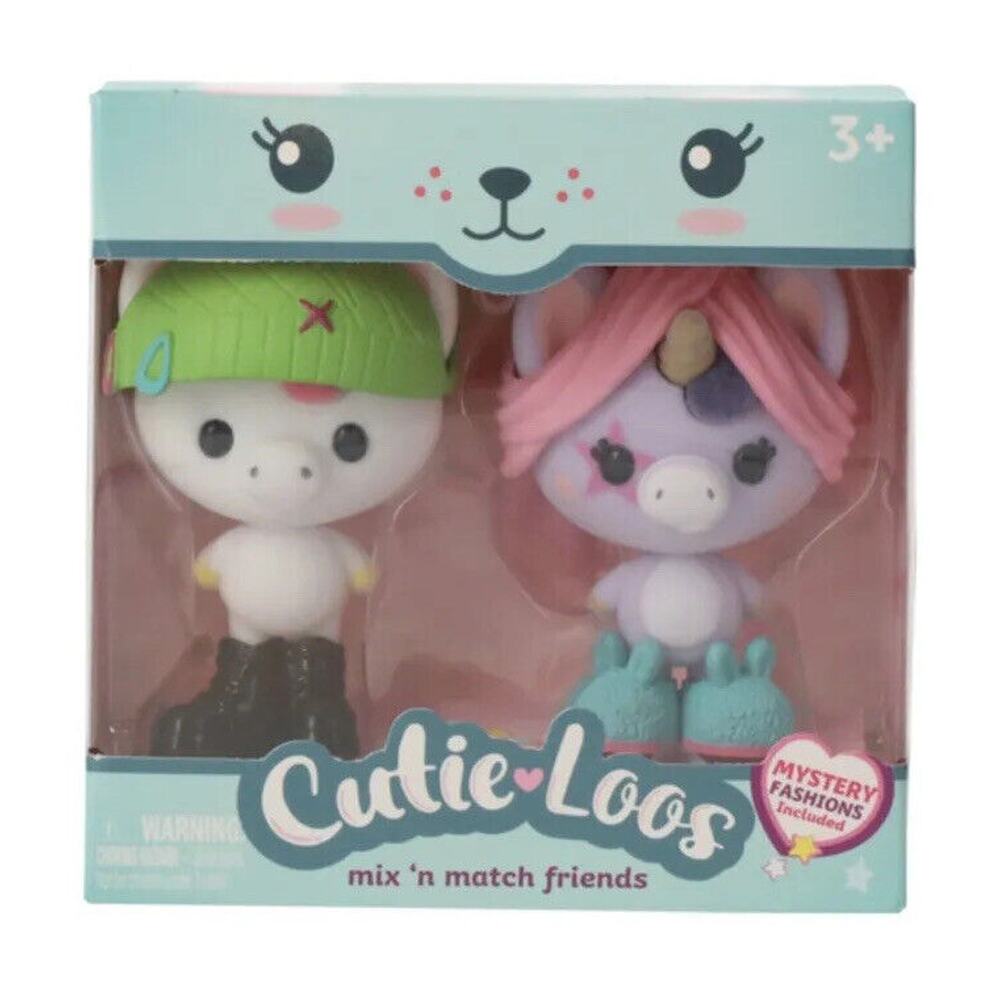 🔥Cutie Loos mix and match friends Wilder And Lexi with mystery fashions BNIB🔥